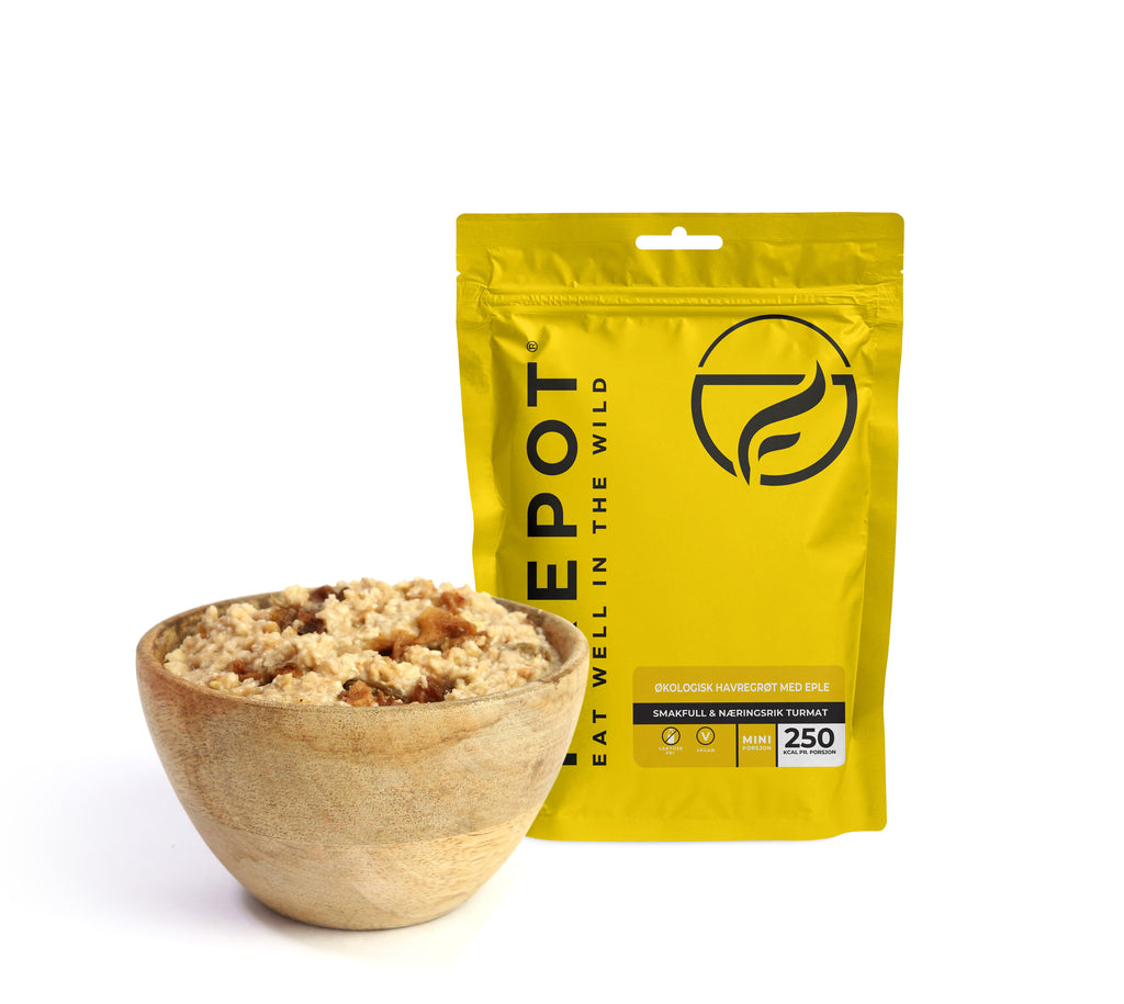 Økologisk Havregrøt med Eple