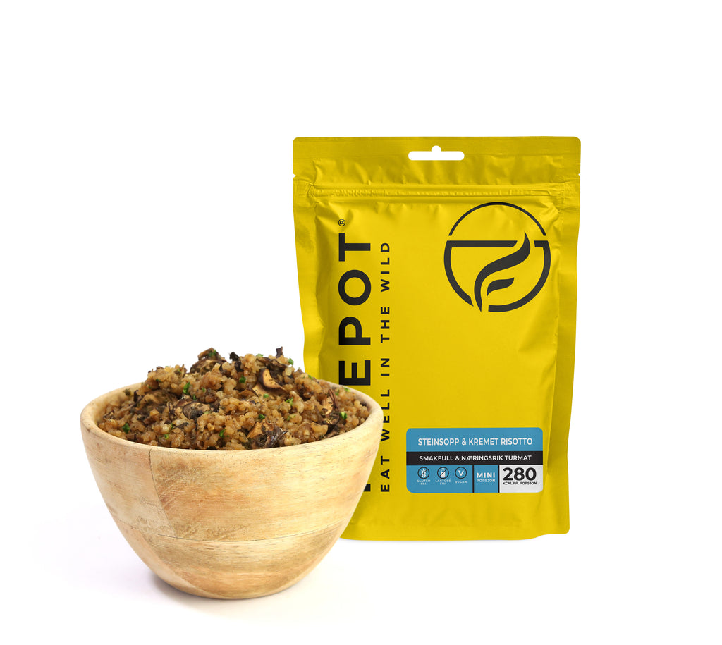 Steinsopp & kremet risotto