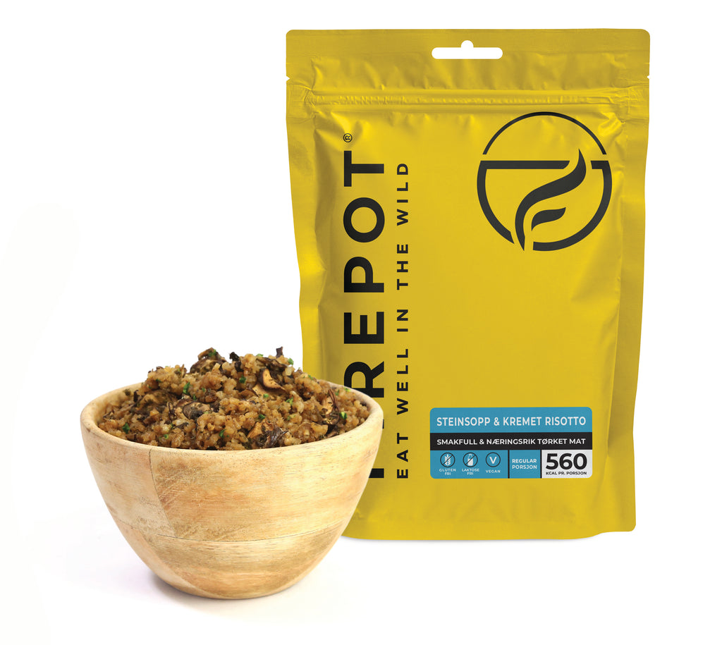 Steinsopp & kremet risotto