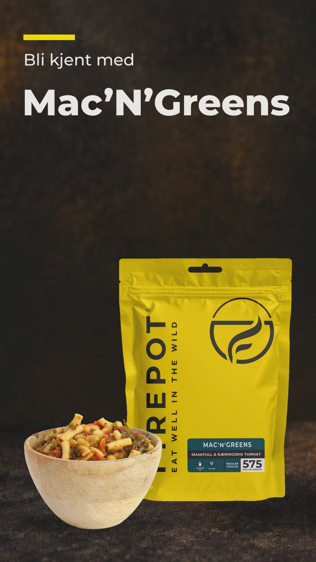 Klaus presenterer Mac'N'Greens – Firepot