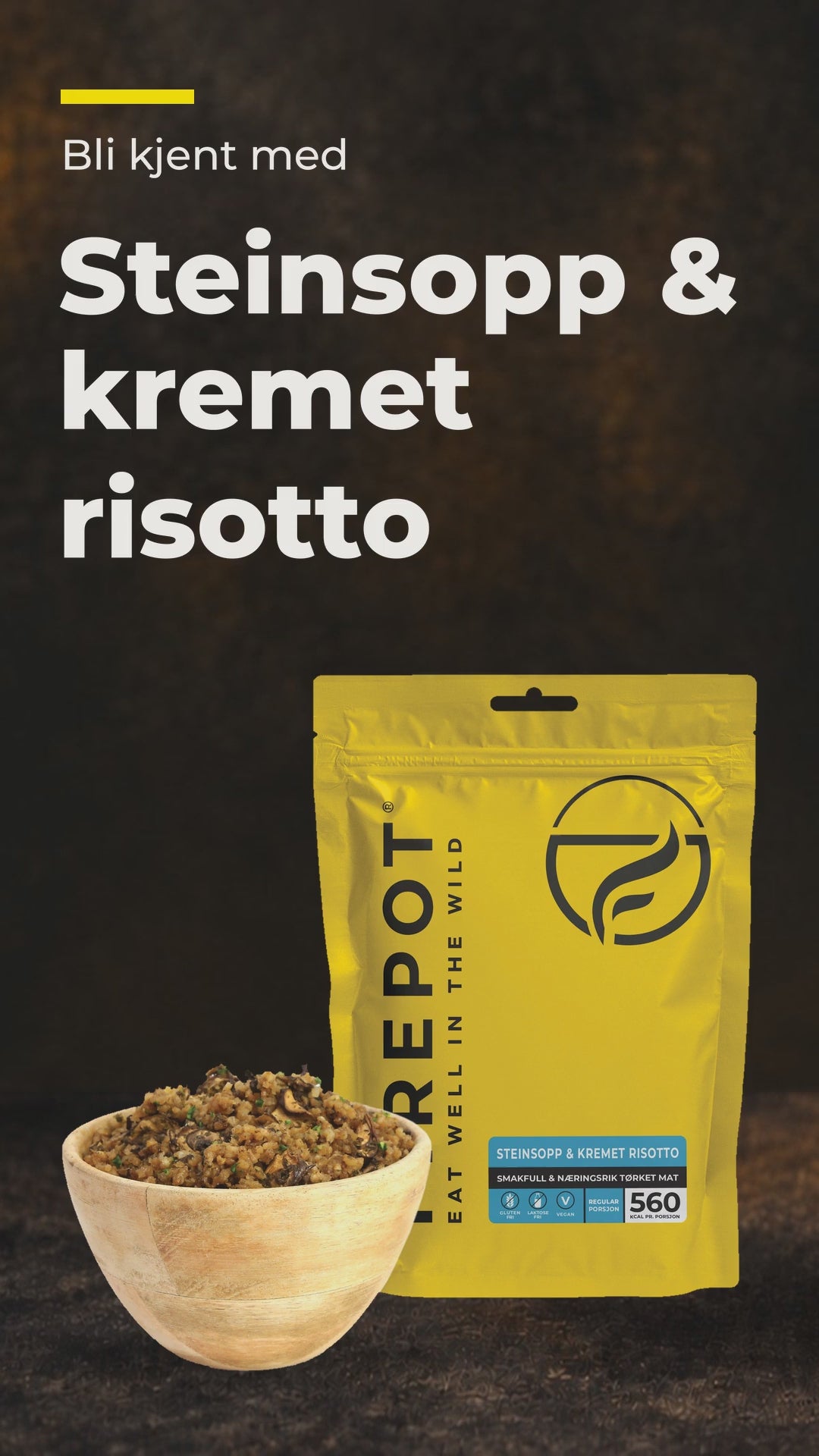 Klaus presenterer Steinsopp & kremet risotto – Firepot
