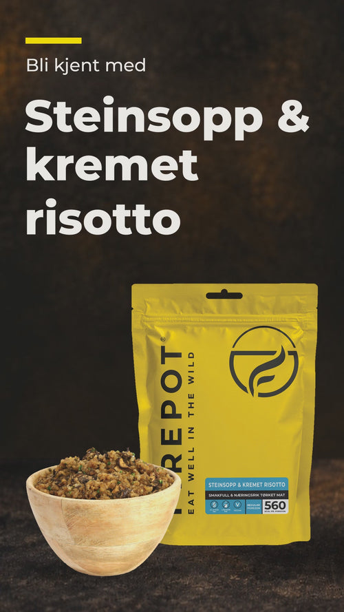 Klaus presenterer Steinsopp & kremet risotto – Firepot